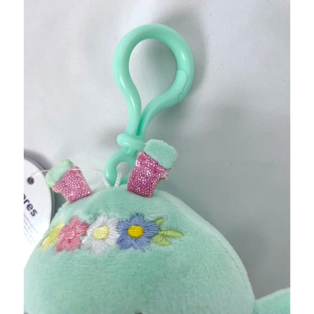 New Squishmallows Reina Butterfly Easter 3.5” Plush Toy‎ Clip Spring Green
